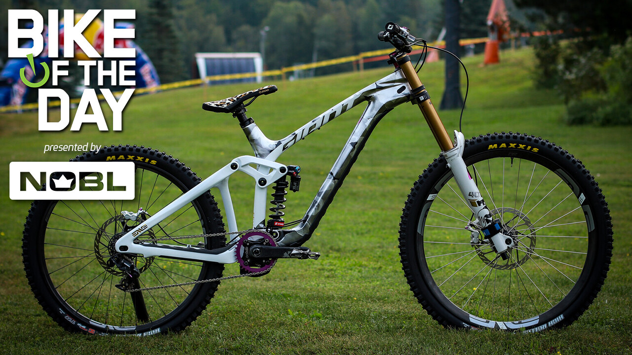 2025 Giant Glory advanced White and purple rain - Julien555's Bike